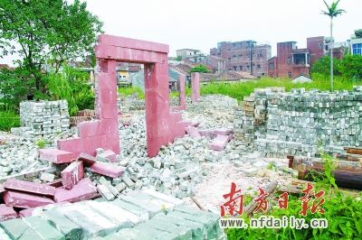 東莞清代名園道生園被拆 當(dāng)?shù)厮拇竺麍@僅?？蓤@
