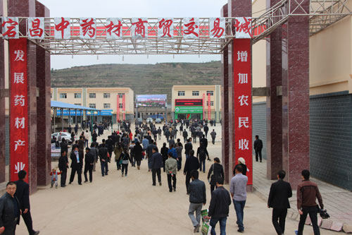 甘肅宕昌縣中藥材產(chǎn)銷對(duì)接洽談會(huì)喜簽項(xiàng)目22個(gè)