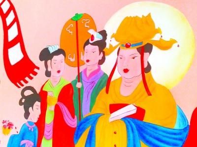清代壁畫(huà)修復(fù)后慘不忍睹：面目全非紅配綠