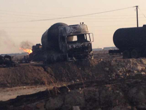 河北黃驊連環(huán)爆炸造成1人受傷、1人失蹤 火勢已被控制