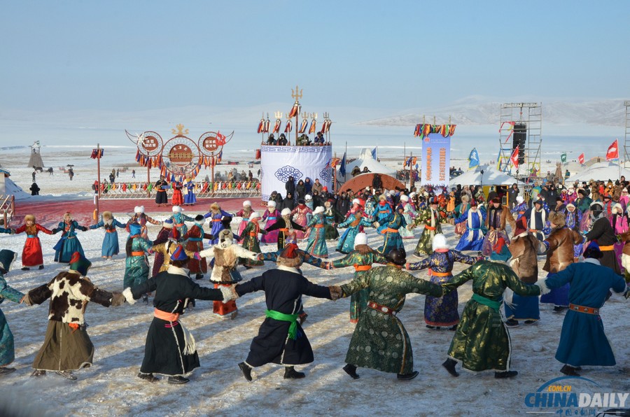 內(nèi)蒙古舉辦冰雪那達慕