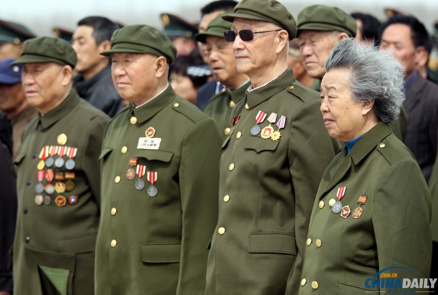 437具志愿軍烈士遺骸回國 將安放于抗美援朝烈士陵園