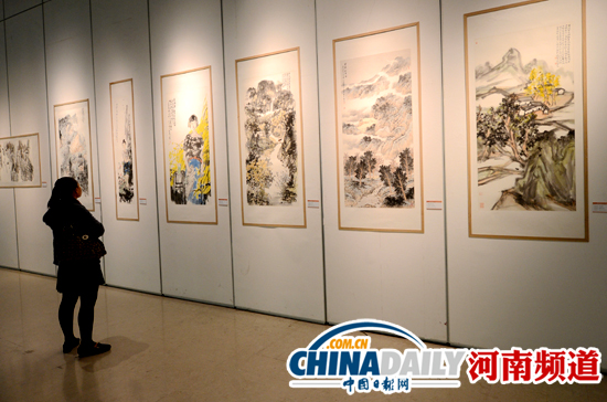 “美麗信陽(yáng)”名畫家藝術(shù)作品今在河南博物院開展