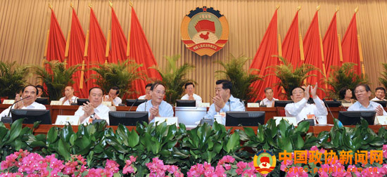 政協(xié)十一屆常委會(huì)第十四次會(huì)議開(kāi)幕 賈慶林主持