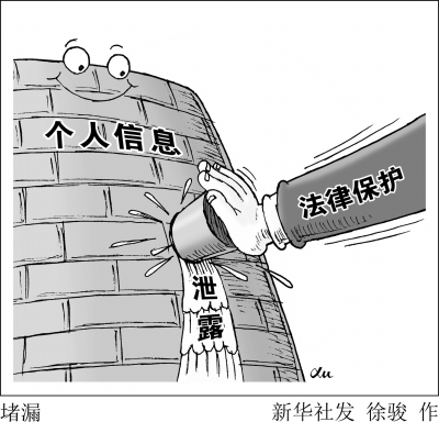 我國將加快制定個人信息保護(hù)法律