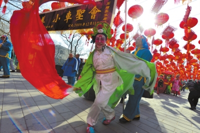 八大處祈福廟會(huì)初一迎客