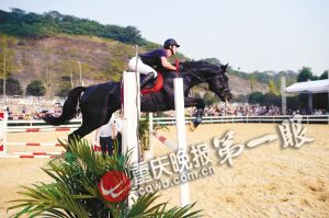 重慶馬術(shù)隊(duì)將落戶巴濱路馬術(shù)中心 可免費(fèi)看千萬元純種馬表演