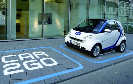 市民只需下載一個APP奔馳smart隨租隨還 市區(qū)年內(nèi)可行