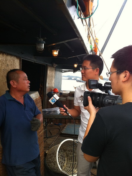 福建漁民講述赴釣魚(yú)島海域捕撈見(jiàn)聞