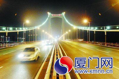 今起海滄大橋恢復(fù)全面通車 大貨車高峰期仍禁行