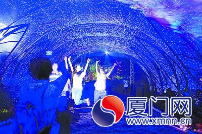 2013園博苑燈光旅游節(jié)28日啟動 周六去賞3D燈光秀