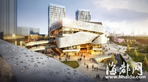 福建海峽演藝中心昨日奠基 預(yù)計2016年竣工
