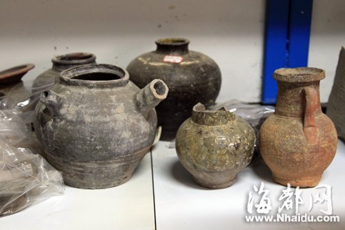 福州地鐵屏山站考古發(fā)掘50天 出土千件文物