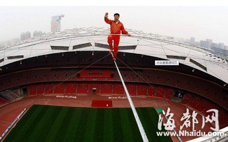 傳高空王阿迪力全國巡演挑戰(zhàn)城市地標 福建首站福州
