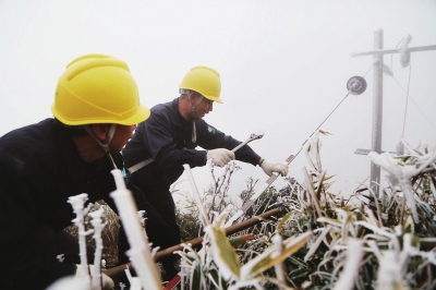 福建今冬初雪飄落武夷山光澤等地 德化九仙山昨迎今冬首場(chǎng)霧凇