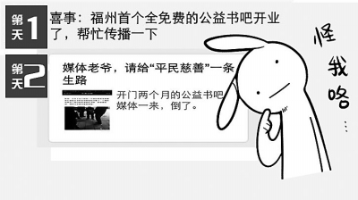福州免費書吧躥紅受質(zhì)疑 已貼出“轉(zhuǎn)讓”告示