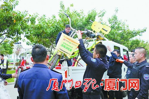 環(huán)島路列入市容巡查嚴(yán)管 思明不間斷開展市容整治