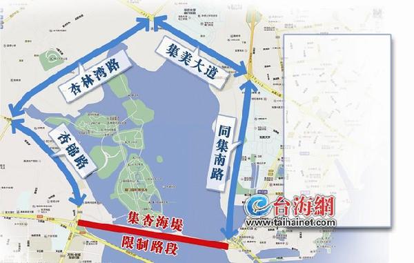 因地鐵施工需要 4月12日起集杏海堤禁大貨車(chē)通行