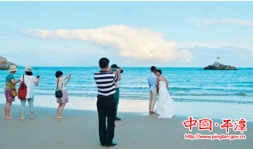 婚紗攝影外景地 壇南灣成新寵