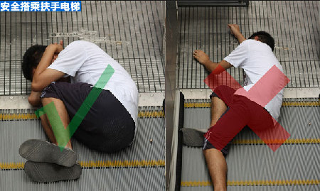 如何安全乘坐地鐵和扶梯？