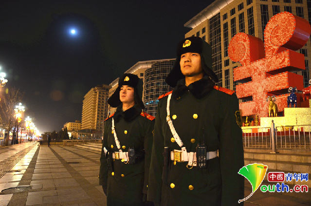 探訪“兩會(huì)”住地：武警安保全面啟動(dòng)