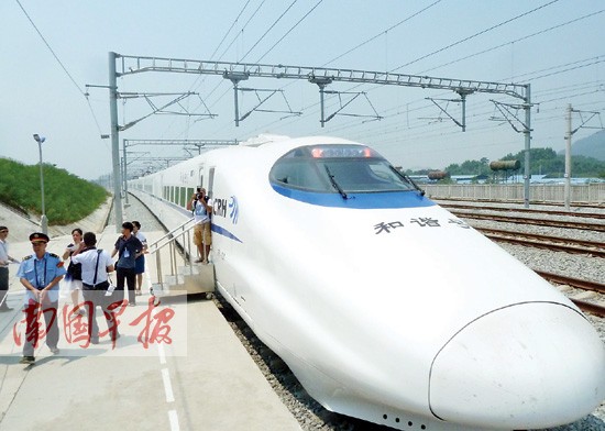 南欽高鐵進入聯(lián)調聯(lián)試階段 動車將首次在南寧試跑
