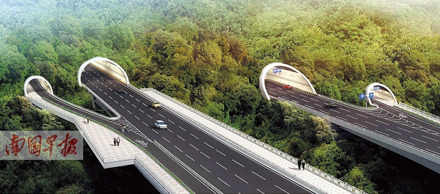 南寧羅文大橋建成通車(chē) 去機(jī)場(chǎng)第二高速公路開(kāi)工