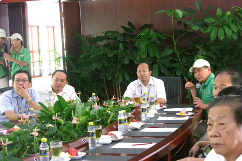 海南省副省長李秀領(lǐng)一行到保亭調(diào)研