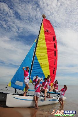 “尋找七仙女”7強(qiáng)選手體驗(yàn)國際旅游島風(fēng)情