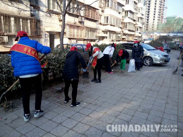 唐山福興園社區(qū)組織“世園情、我行動(dòng)”志愿服務(wù)