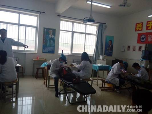 第四次全國口腔健康流行病調(diào)查走進(jìn)遵化東小寨幼兒園