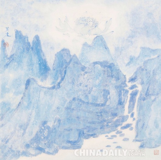 全國(guó)首次掌上互聯(lián)書畫作品展覽開幕