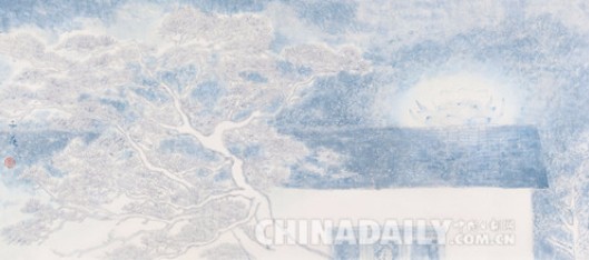 全國(guó)首次掌上互聯(lián)書畫作品展覽開幕
