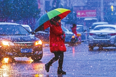河南迎來今冬首場(chǎng)雪 多地氣溫開啟零下模式
