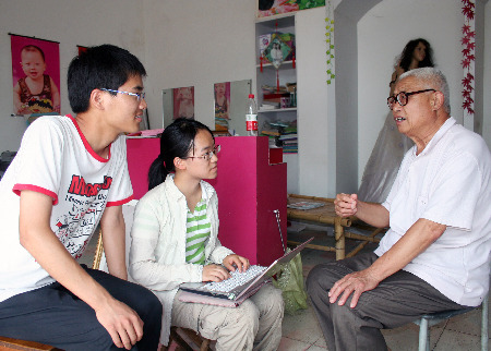 北大學(xué)子假期深入鹿邑調(diào)查 實(shí)踐豐富閱歷