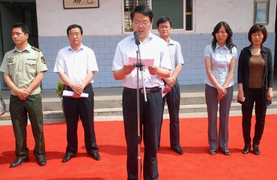 河南舞鋼市舉辦地震應(yīng)急綜合演練現(xiàn)場觀摩活動(dòng)