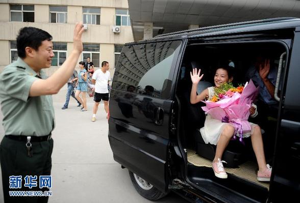 山西殘疾女孩圓圓解決身體畸形順利出院