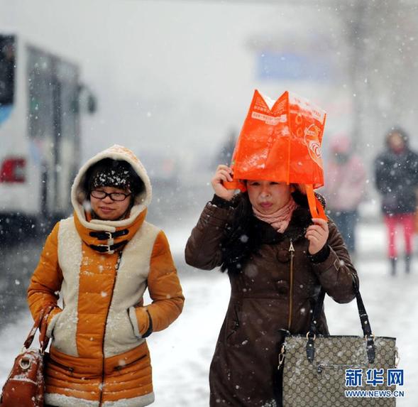 黑龍江降雪