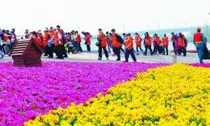 北京園博園揭開神秘面紗 試運(yùn)營每日迎2萬游客