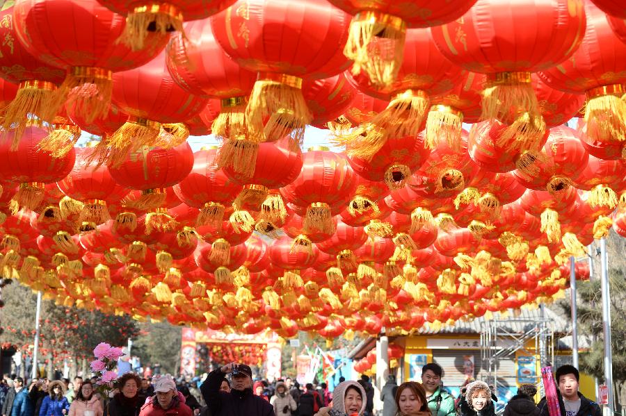 北京八大處恢復(fù)百年老廟會