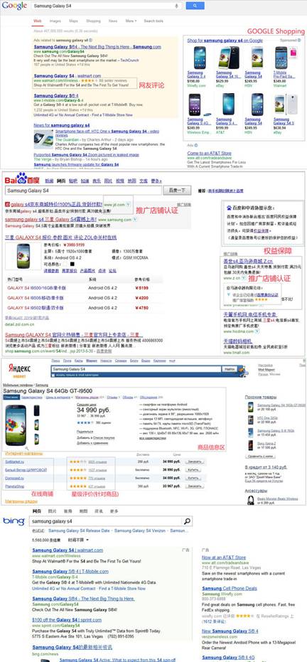 谷歌組合拳發(fā)力購(gòu)物領(lǐng)域 下一步將山寨百度？