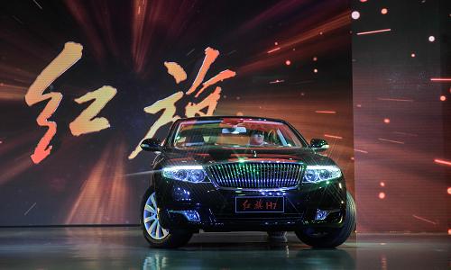 一汽高端車型紅旗H7下線量產(chǎn)