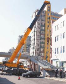 前進(jìn)大街衛(wèi)星路立交橋月底將全面開通