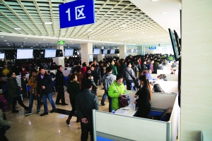 人才市場(chǎng)節(jié)后火爆開市