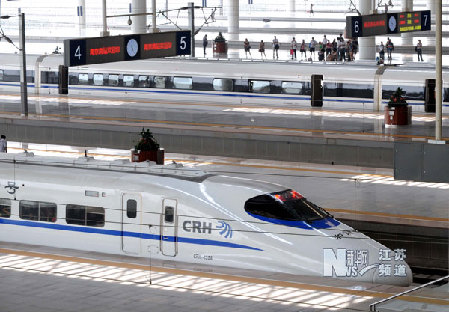 京滬高鐵南京南站實(shí)施新運(yùn)行圖運(yùn)行列車減少21對(duì)