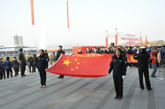 無錫舉行元旦健身長(zhǎng)跑迎接2014新年