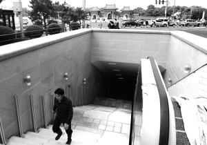 沈陽(yáng)；北陵地下通道下月啟用 坐滾梯2分鐘過馬路