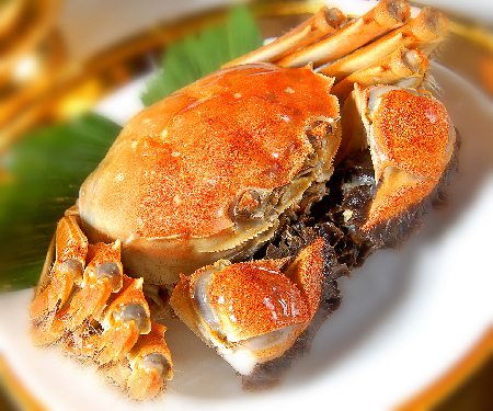 沈陽盛貿(mào)飯店推出秋季稻田蟹禮