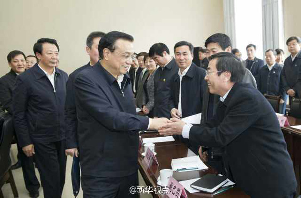 李克強(qiáng)：我們從群眾中來 就不怕聽群眾的牢騷和意見