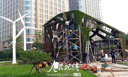國(guó)慶期間百萬(wàn)盆鮮花扮靚京城各大公園[圖]